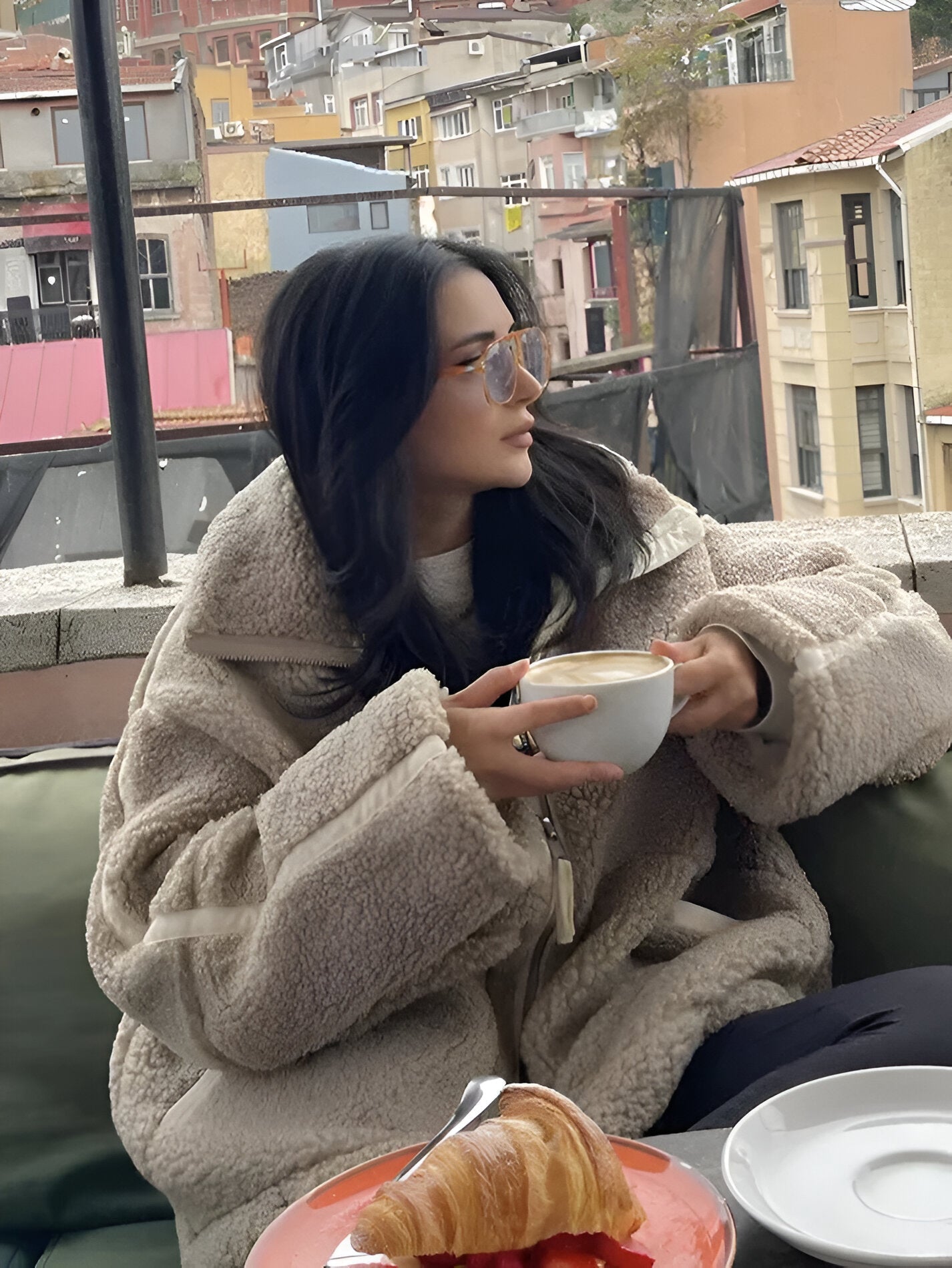 ELSIE | VESTE TEDDY
