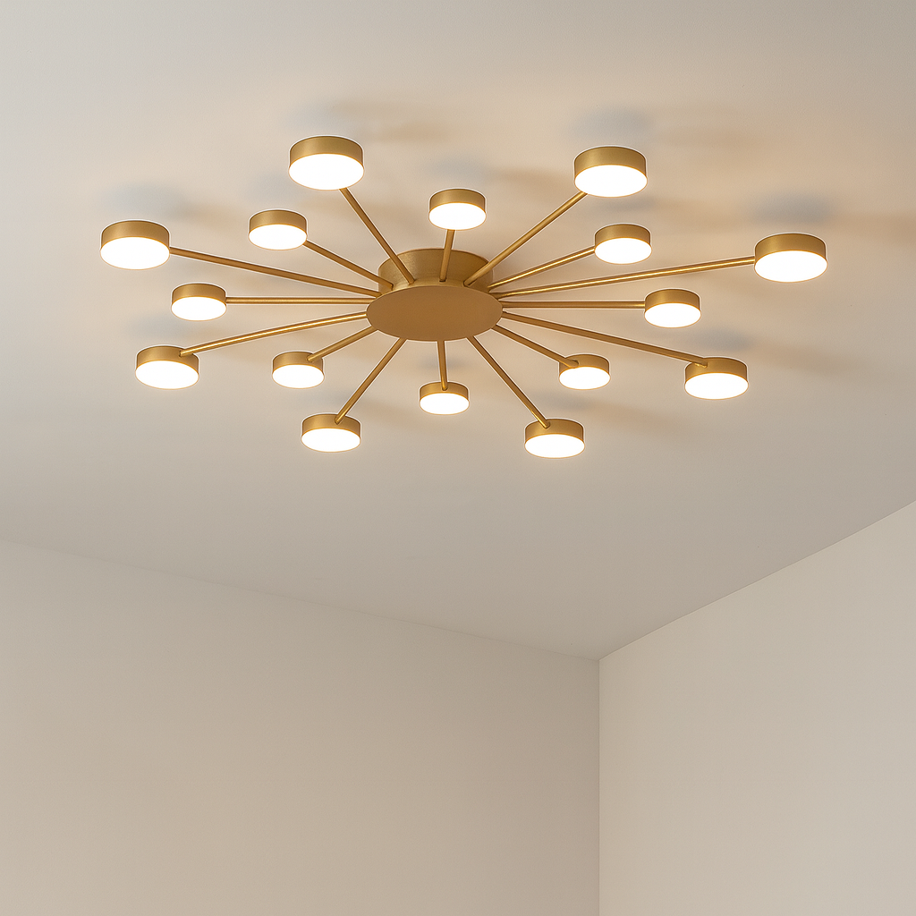 Lustre de plafond moderne Jida pour une ambiance élégante