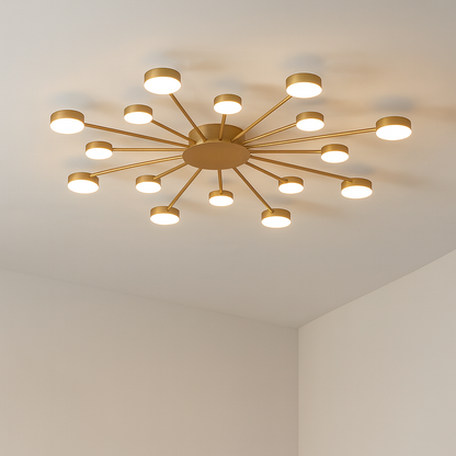 Lustre de plafond moderne Jida pour une ambiance élégante