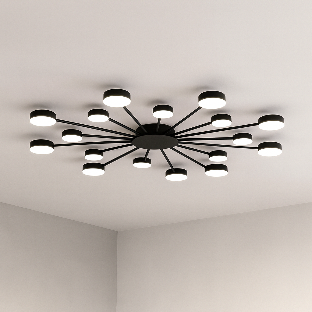 Lustre de plafond moderne Jida pour une ambiance élégante
