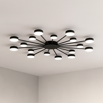 Lustre de plafond moderne Jida pour une ambiance élégante
