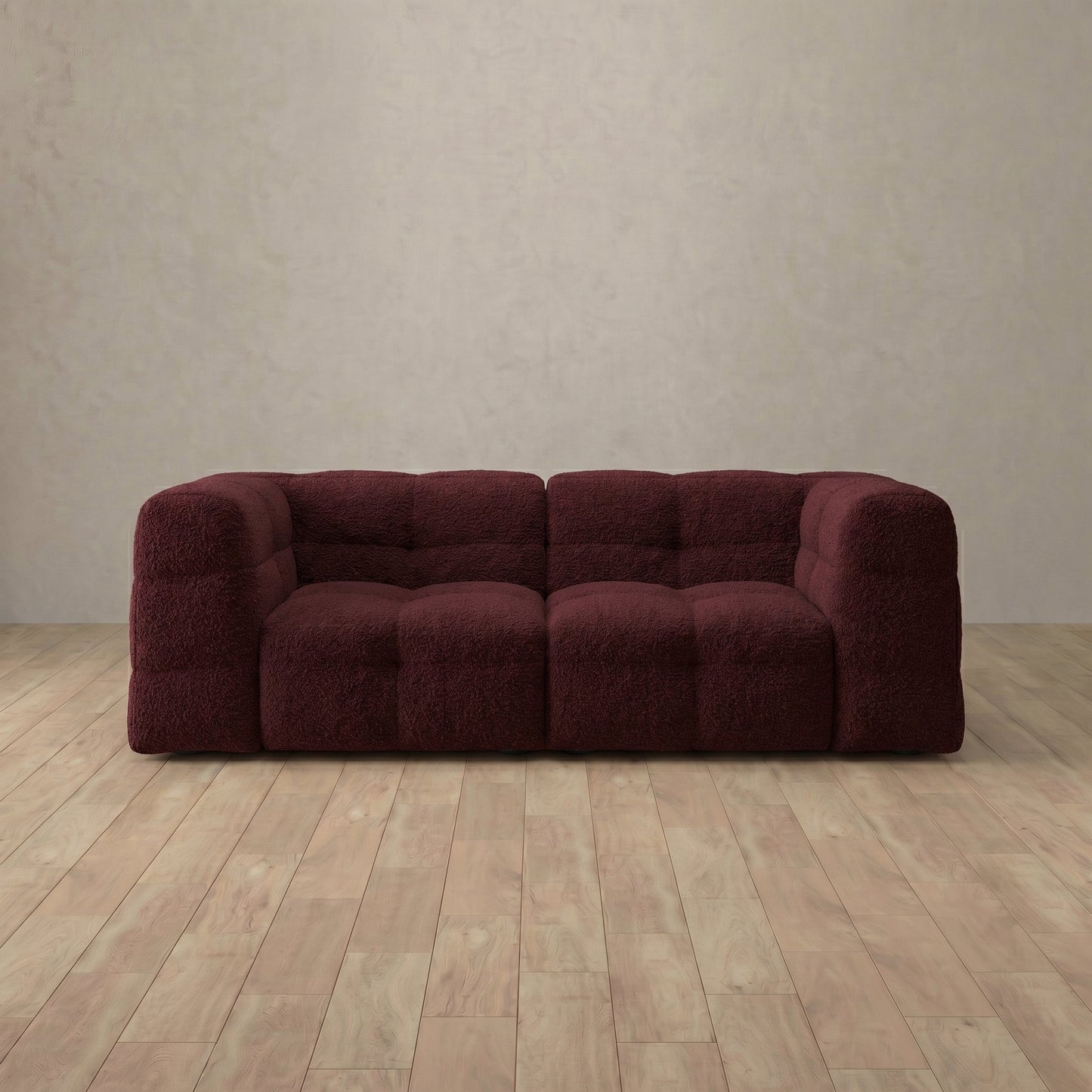 Juna Comfort Sofá de dos plazas de 75 pulgadas - Confort mullido, Estilo moderno
