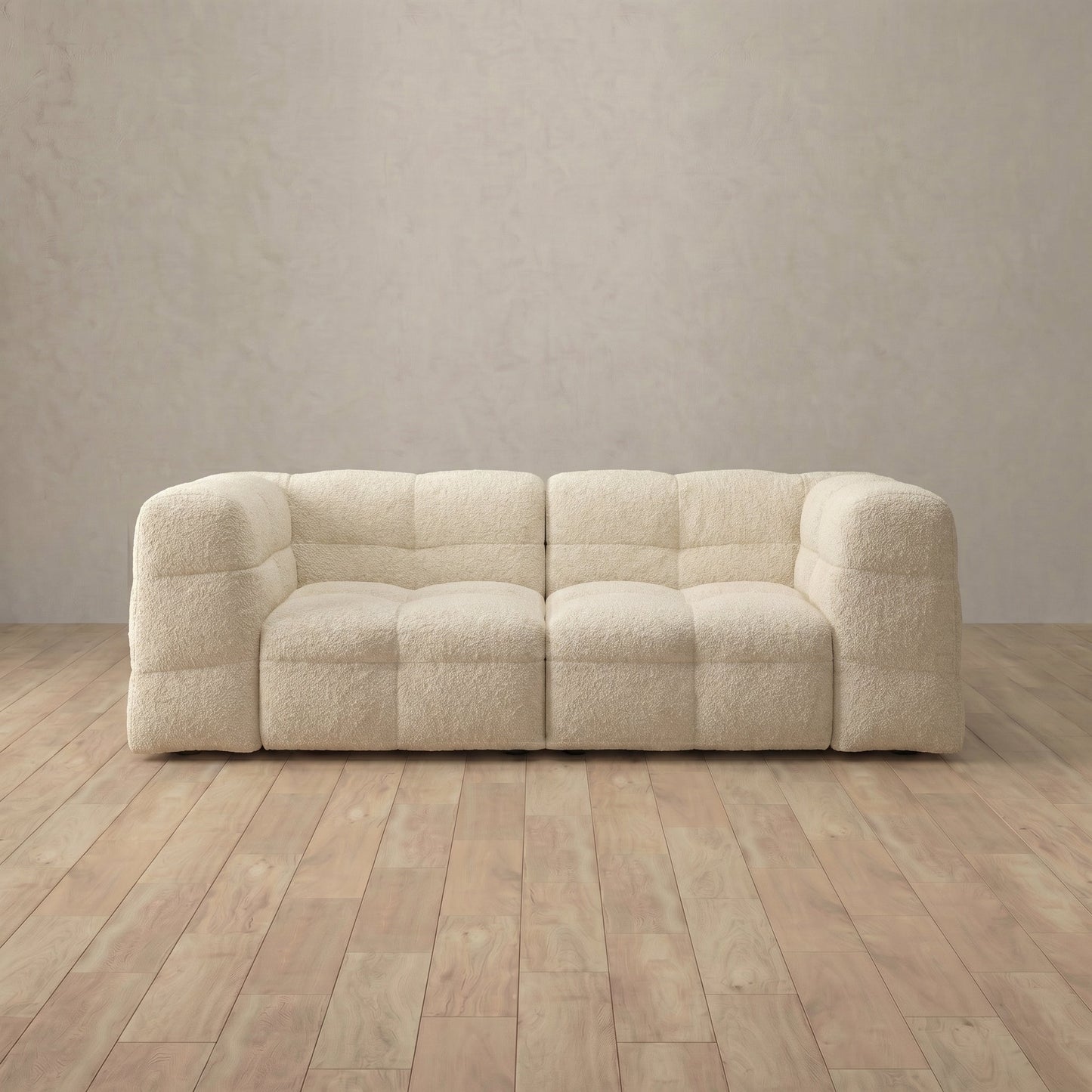 Juna Comfort Sofá de dos plazas de 75 pulgadas - Confort mullido, Estilo moderno