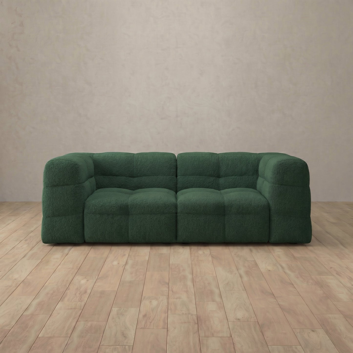 Juna Comfort Sofá de dos plazas de 75 pulgadas - Confort mullido, Estilo moderno