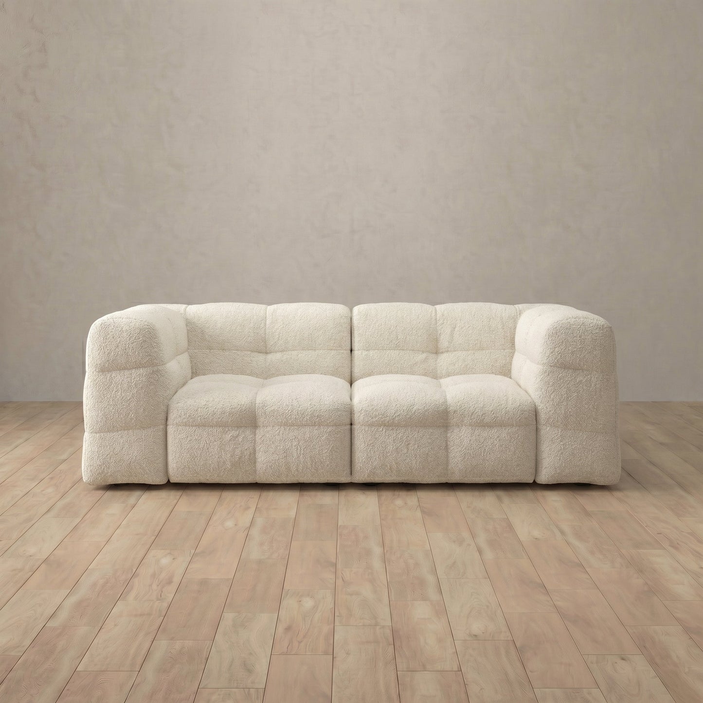 Juna Comfort Sofá de dos plazas de 75 pulgadas - Confort mullido, Estilo moderno