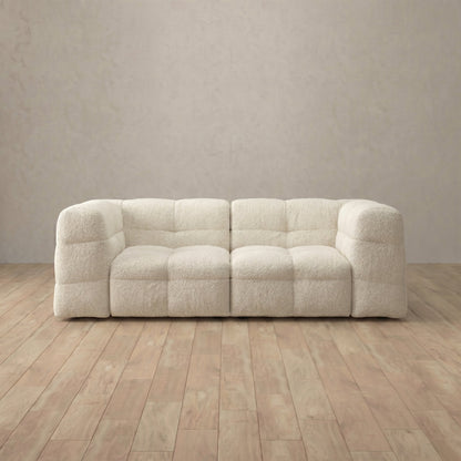Juna Comfort Sofá de dos plazas de 75 pulgadas - Confort mullido, Estilo moderno