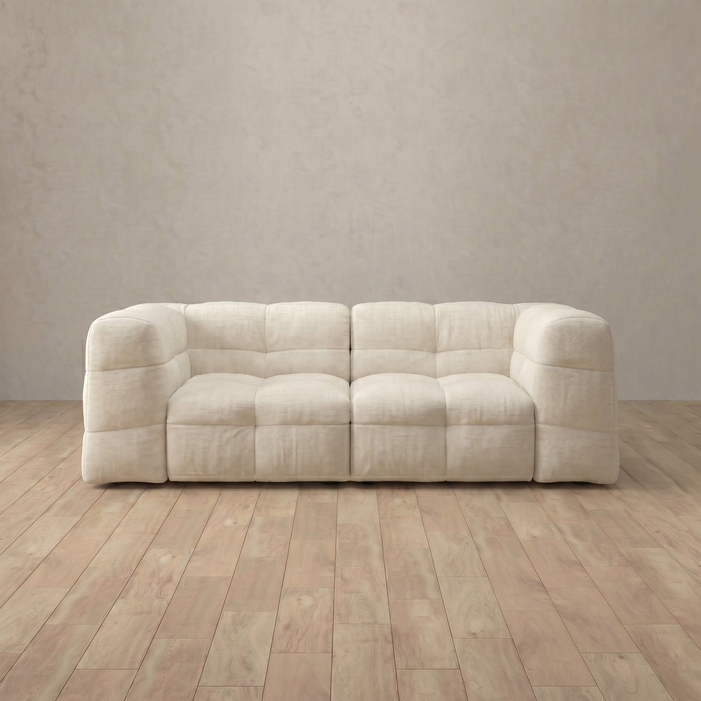 Juna Comfort Sofá de dos plazas de 75 pulgadas - Confort mullido, Estilo moderno
