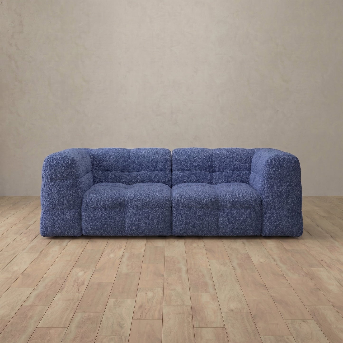 Juna Comfort Sofá de dos plazas de 75 pulgadas - Confort mullido, Estilo moderno