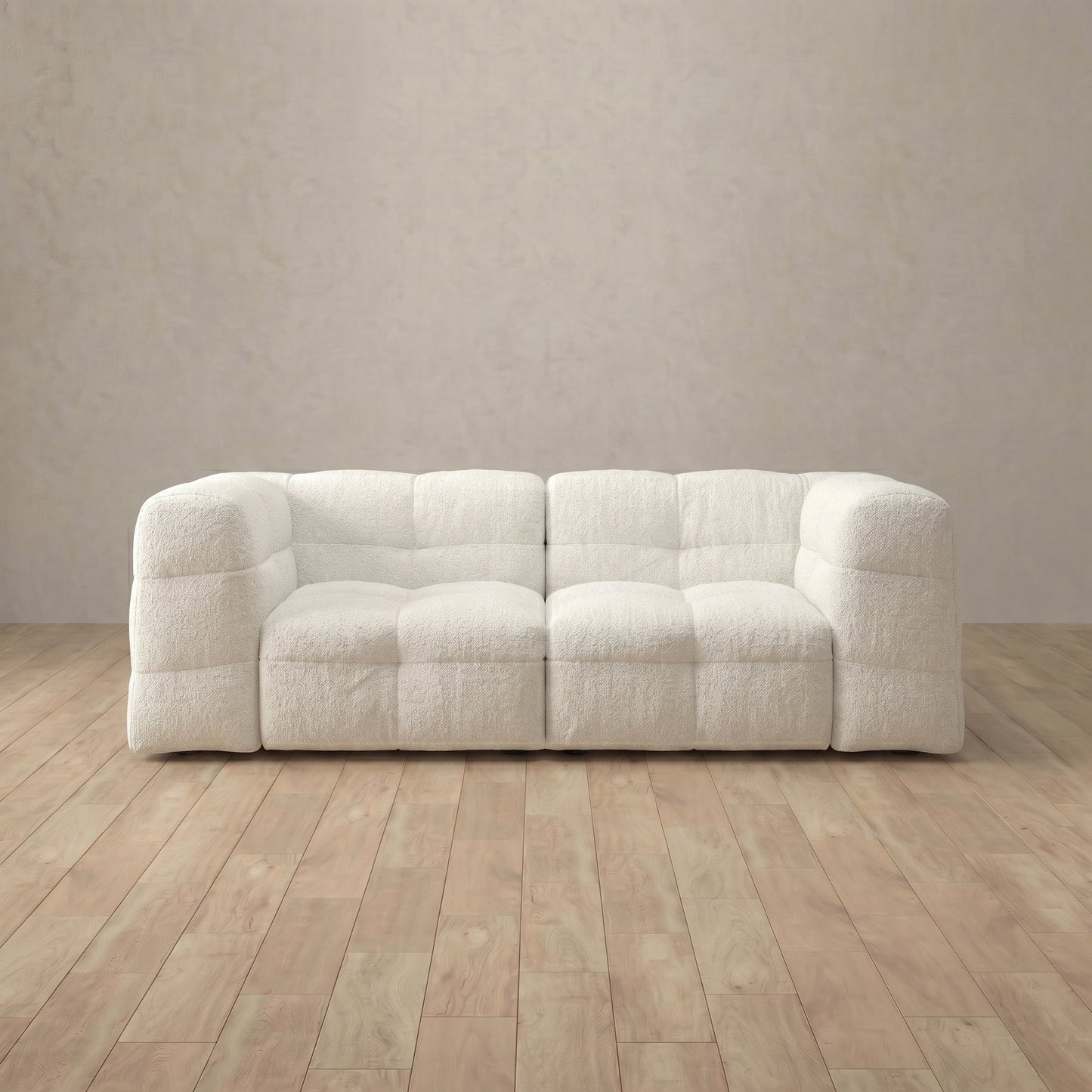 Juna Comfort Sofá de dos plazas de 75 pulgadas - Confort mullido, Estilo moderno