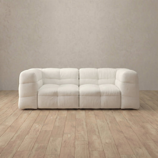 Juna Comfort Sofá de dos plazas de 75 pulgadas - Confort mullido, Estilo moderno