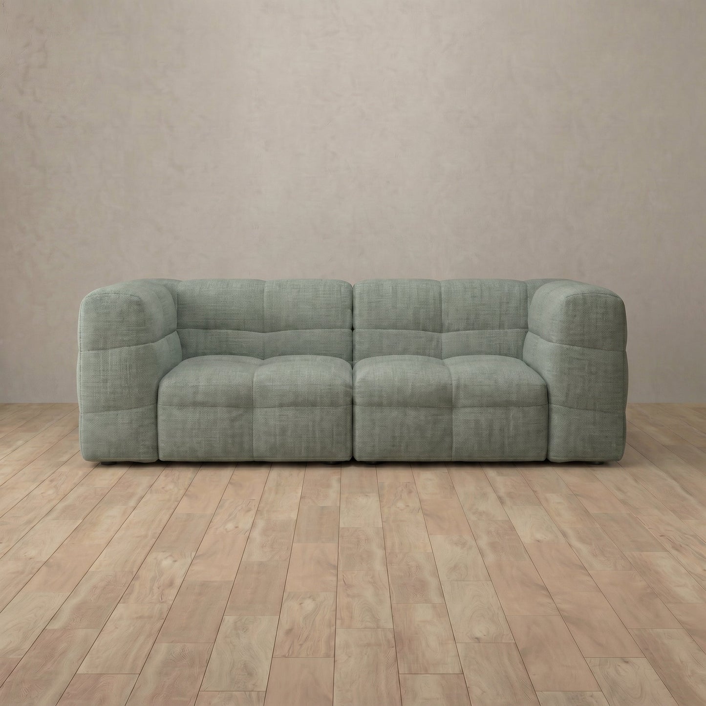 Juna Comfort Sofá de dos plazas de 75 pulgadas - Confort mullido, Estilo moderno