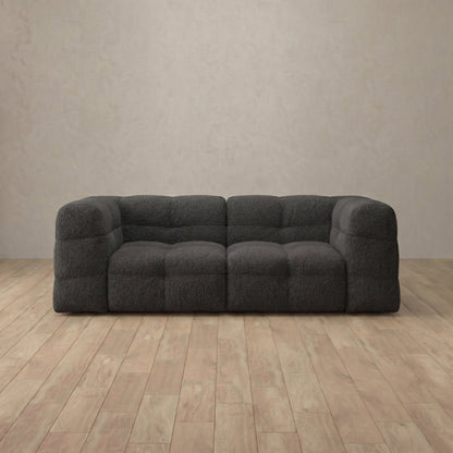 Juna Comfort Sofá de dos plazas de 75 pulgadas - Confort mullido, Estilo moderno