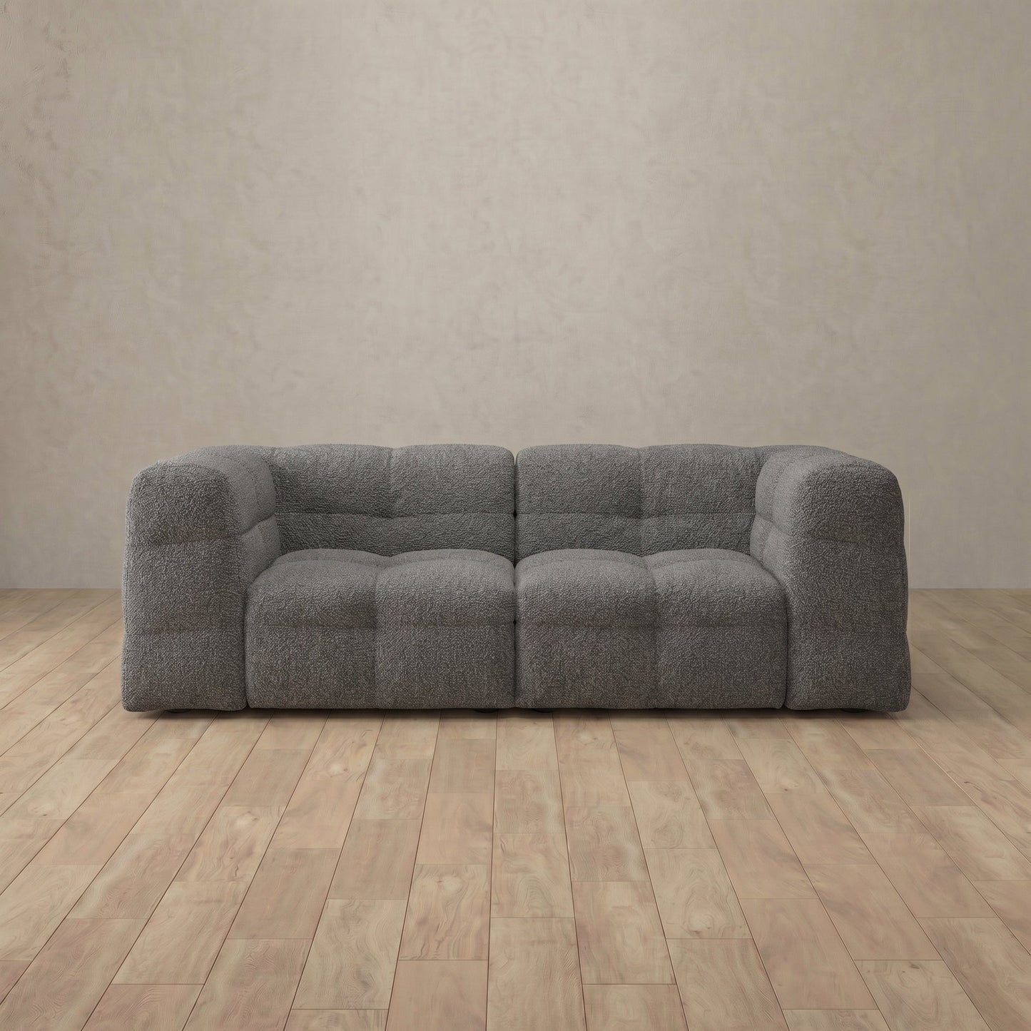 Juna Comfort Sofá de dos plazas de 75 pulgadas - Confort mullido, Estilo moderno