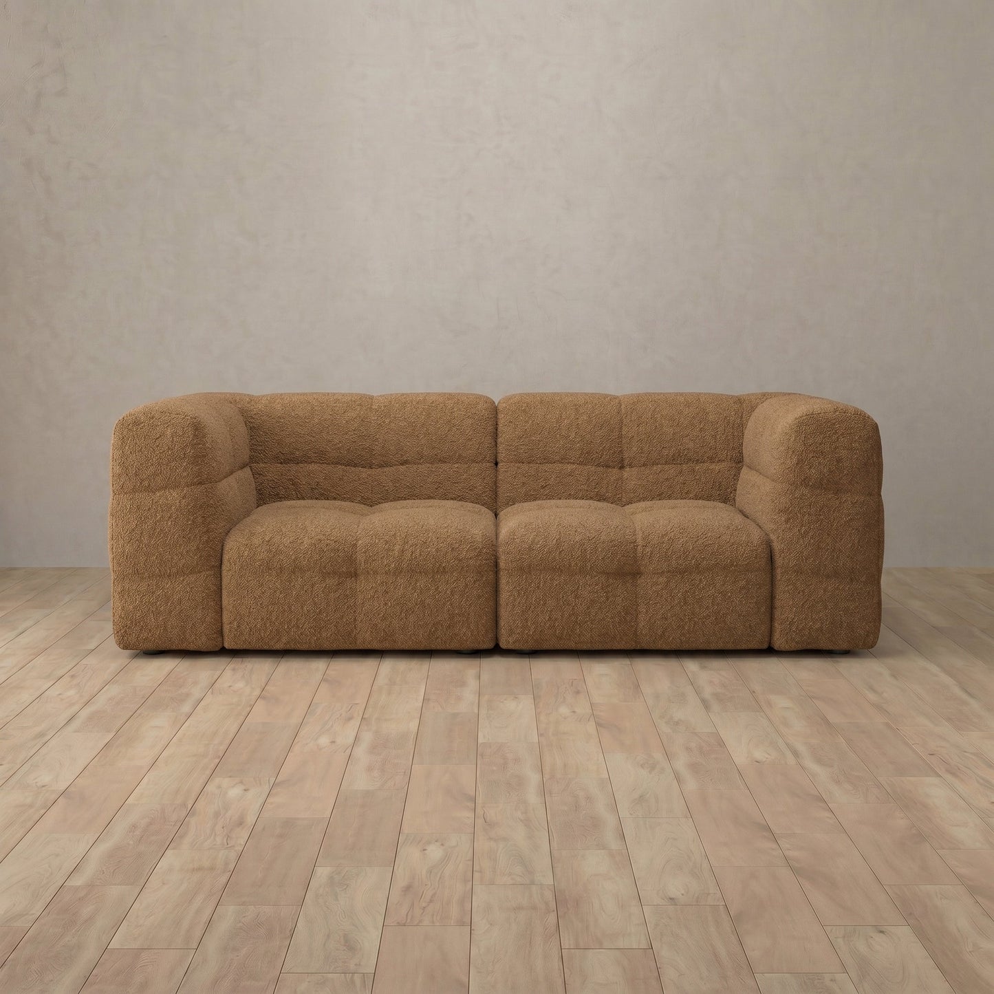 Juna Comfort Sofá de dos plazas de 75 pulgadas - Confort mullido, Estilo moderno