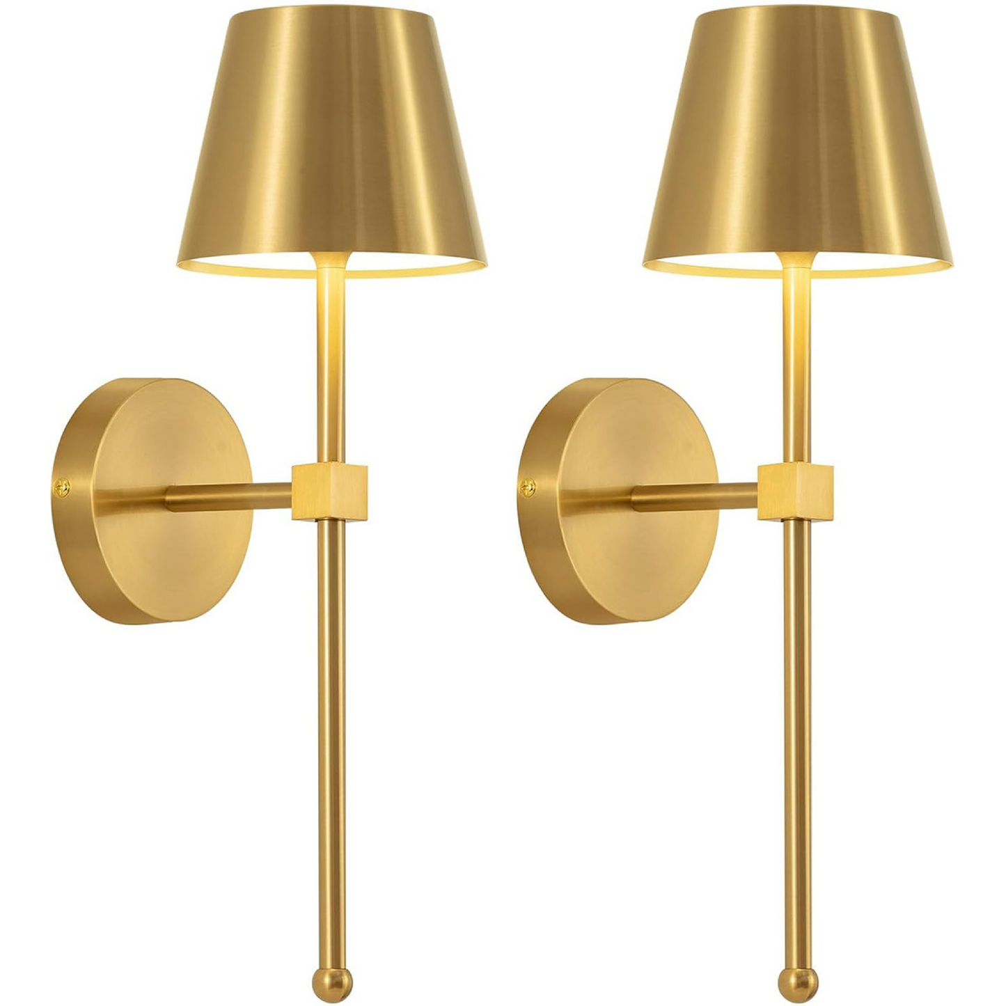 lama inalámbrica recargable para pared con luz brillante
