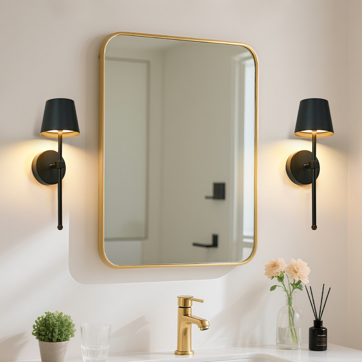 lama inalámbrica recargable para pared con luz brillante