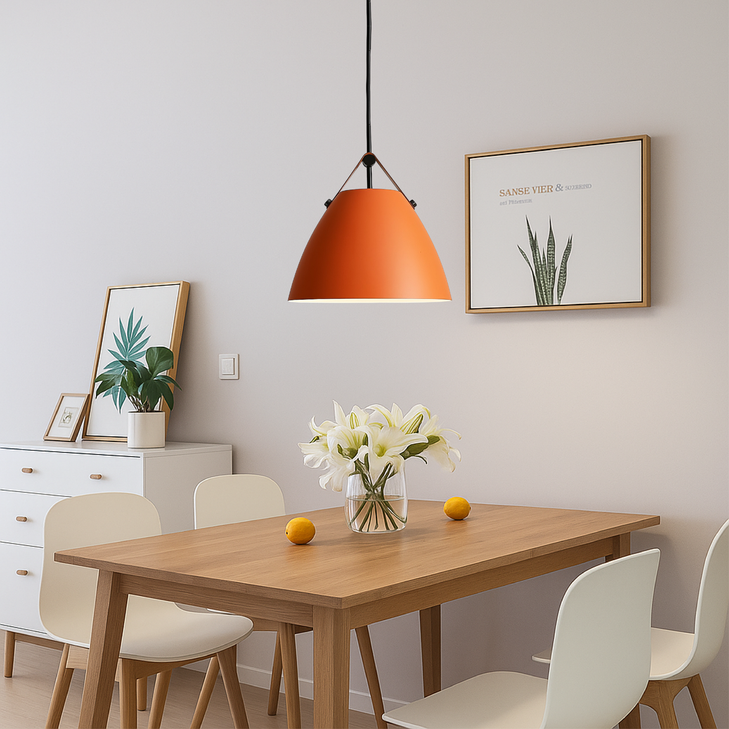 Lámpara de Colgante Colorida Escandinava para un Toque Moderno y Elegante