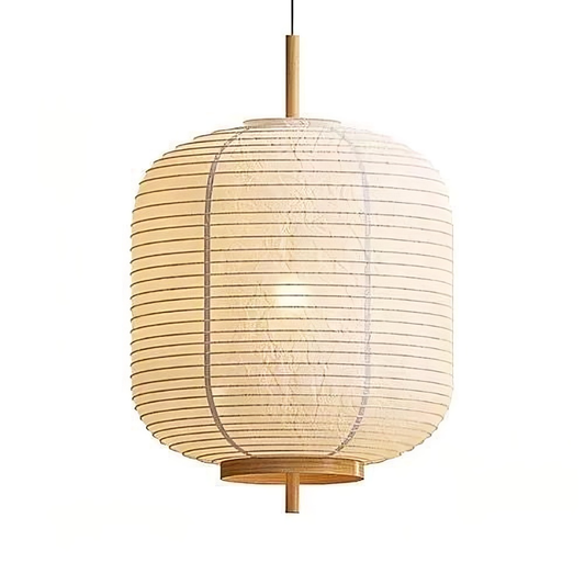 【Elegant Japanese Rice Paper Pendant Light - Create a Cozy and Stylish Atmosphere】