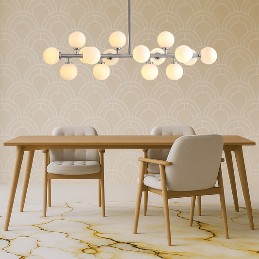 Rudy's 16-Head Kitchen Pendant Light - Elegant and Modern Lighting Solution for Your Space