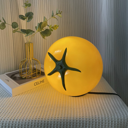 Lámpara de Mesa de Tomate con Diseño Único y Moderno