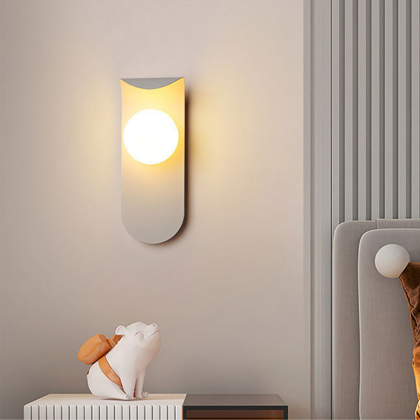 Lustre mural scandinave élégant pour un éclairage moderne et sophistiqué
