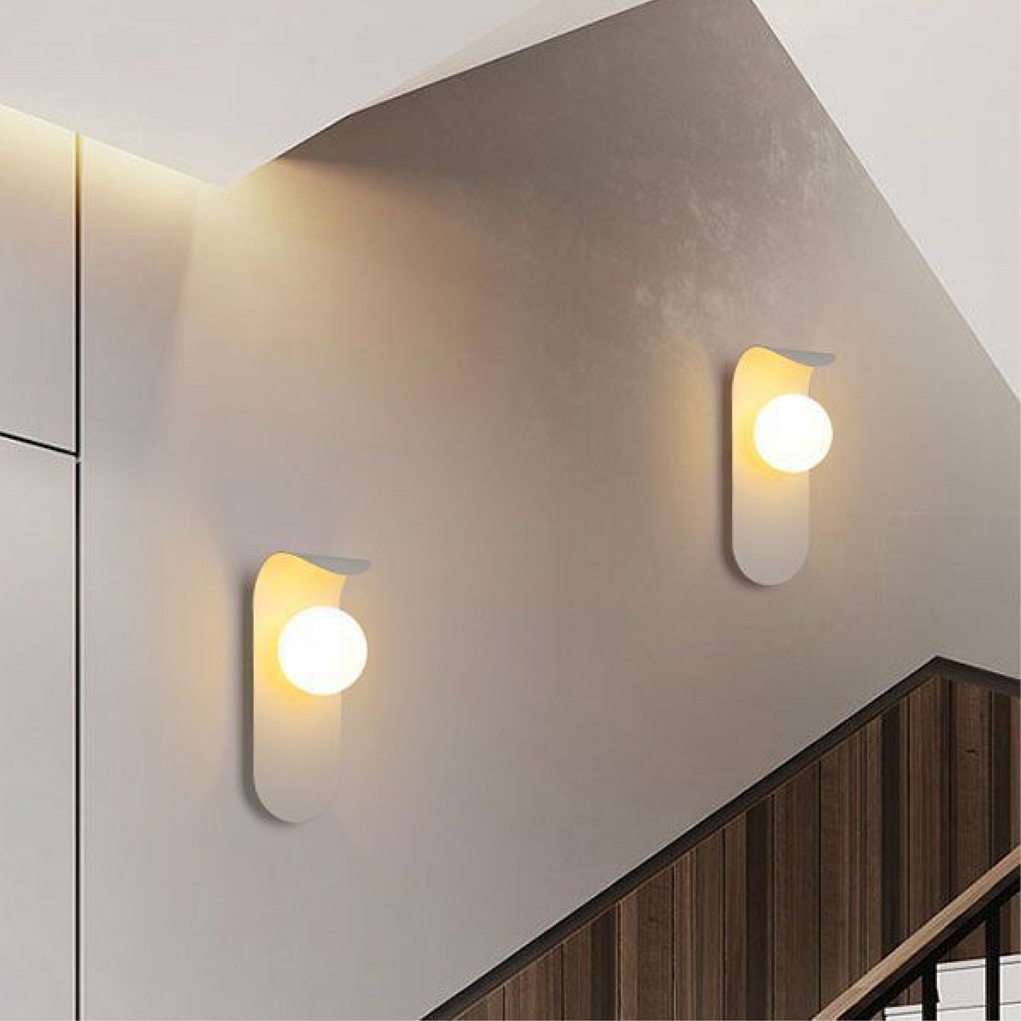 Lustre mural scandinave élégant pour un éclairage moderne et sophistiqué