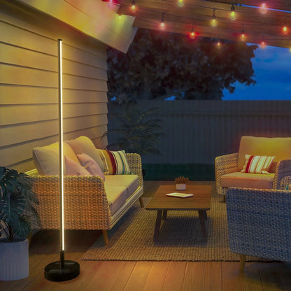 Solar Outdoor Floor Lamp