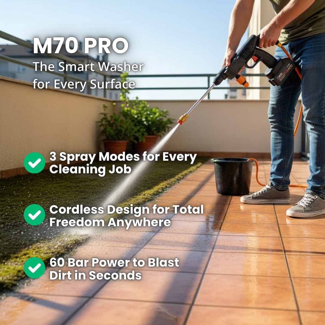 M70 PRO Cordless Jet Washer