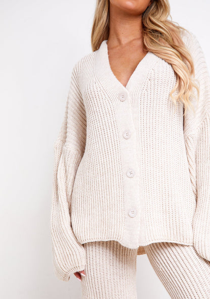 Layla | Knit Cardigan & Trouser Set