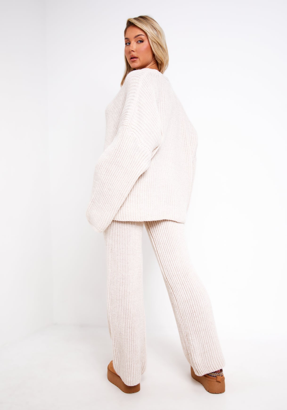 Layla | Knit Cardigan & Trouser Set