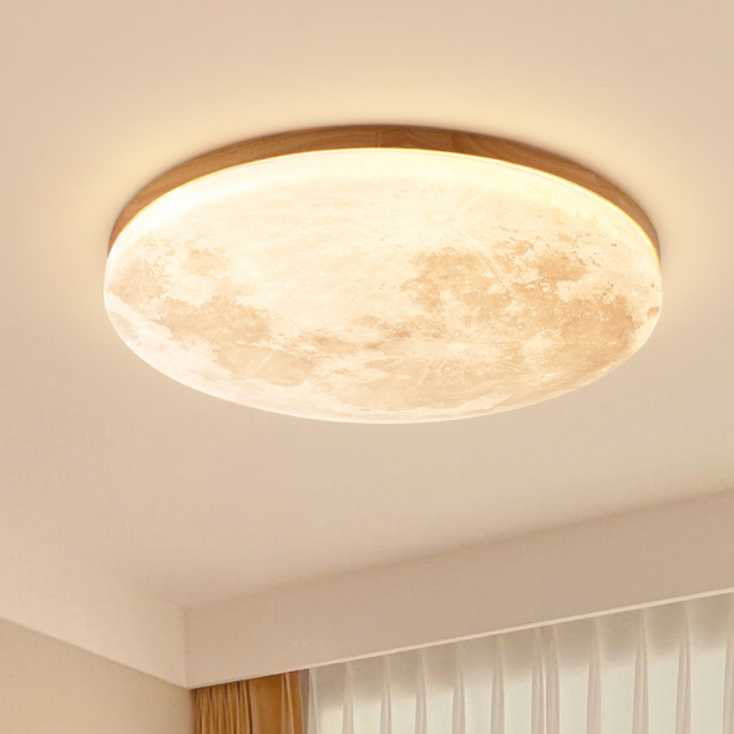 Lampa sufitowa w kształcie księżyca — romantyczne oświetlenie do każdego wnętrza