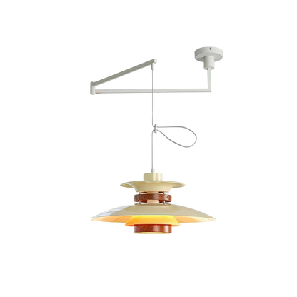 Lustre à bras articulé Merado, éclairage suspendu élégant pour une ambiance moderne