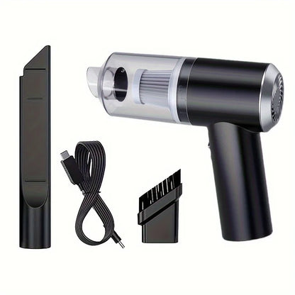 Mini Wireless Vacuum Cleaner with Strong Suction – Multifunctional Rechargeable Dust Remover for Computer, Home & Car Cleaning