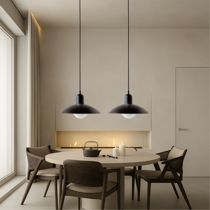 Luminaire Suspension Macaron Élégant pour une Atmosphère Douce