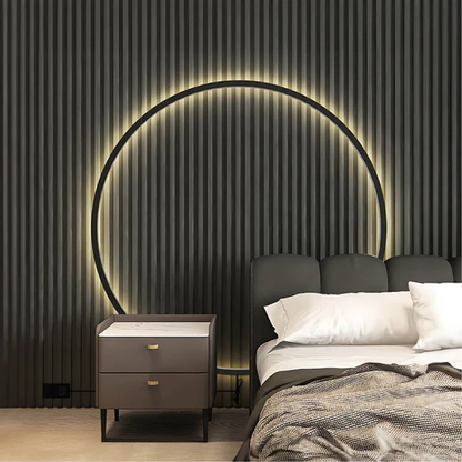 Lustre mural à anneau Myka pour une ambiance élégante et moderne