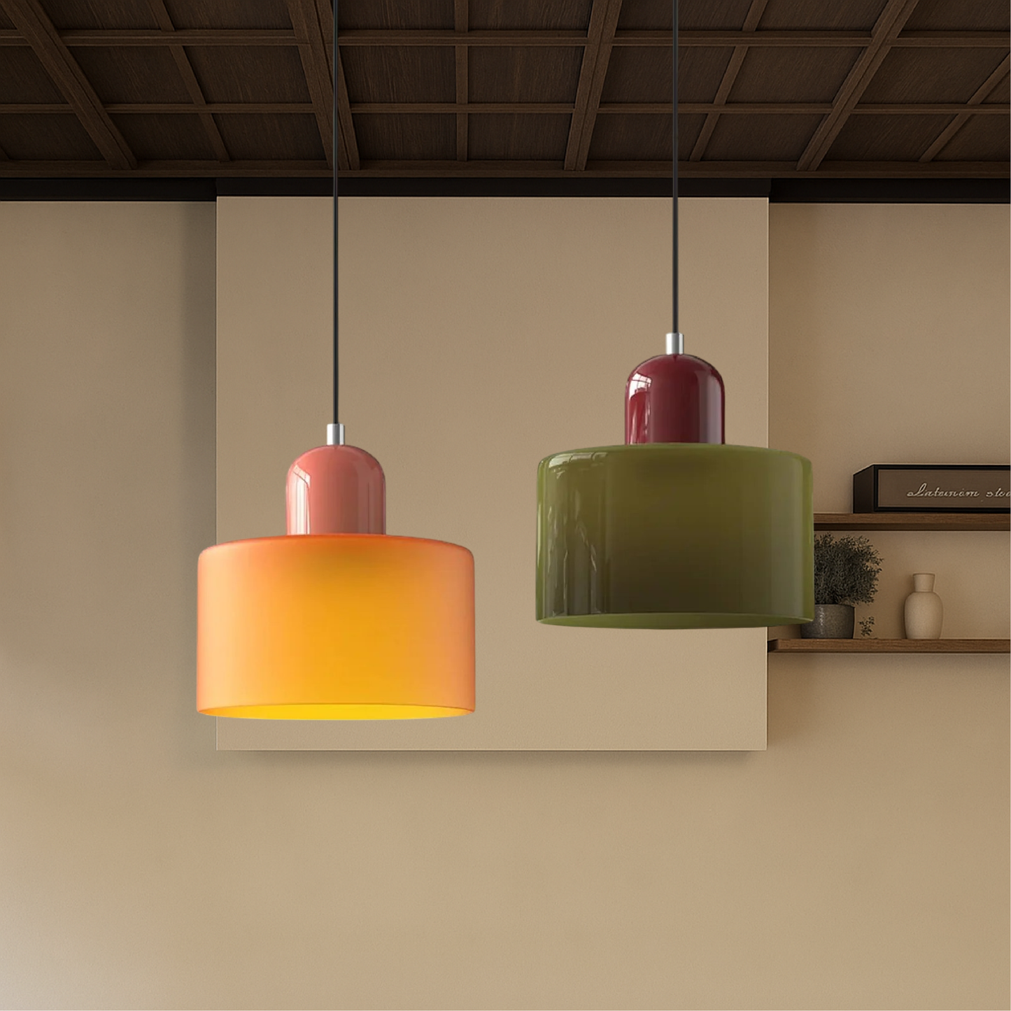 Creative Bauhaus Pendant Light - Modern Minimalist Design