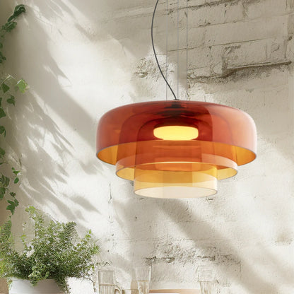 Lampa wisząca z przezroczystego szkła - elegancki dodatek do każdego wnętrza