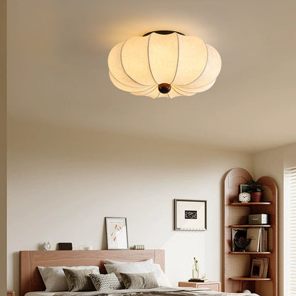 Empire Inspired Medieval Silk Ceiling Light for Elegant Interior Decor