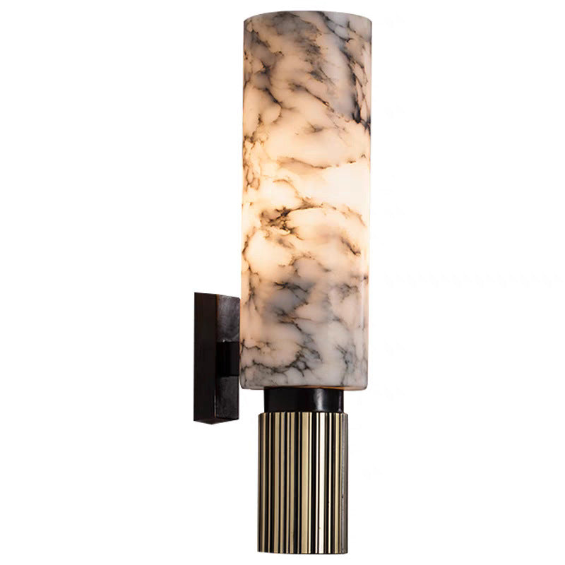 Copper Stone Wall Sconce