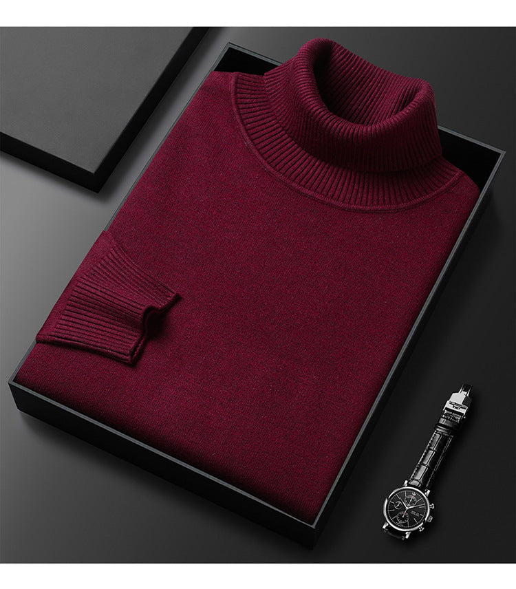 Luxury Cashmere Turtleneck Sweater