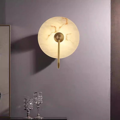 Alab Marble LED Wall Lamp - Elegant Marble Finish Wall Light for Ambient Lighting