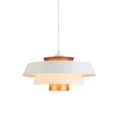 Lustre rétro en forme de pot pour une ambiance chaleureuse