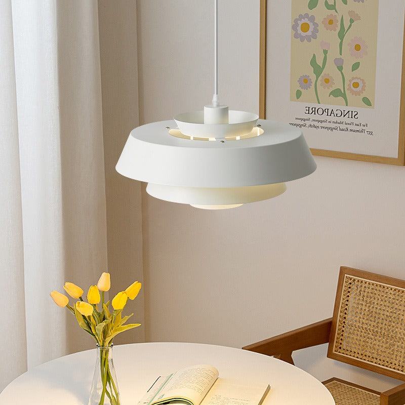 Lustre rétro en forme de pot pour une ambiance chaleureuse