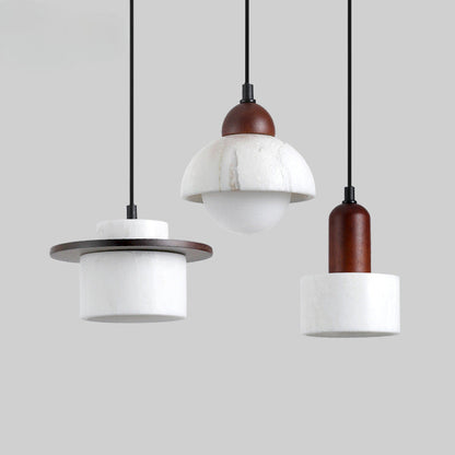 Lustre en marbre alabastre élégant pour une ambiance raffinée