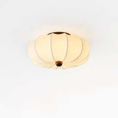 Empire Inspired Medieval Silk Ceiling Light for Elegant Interior Decor