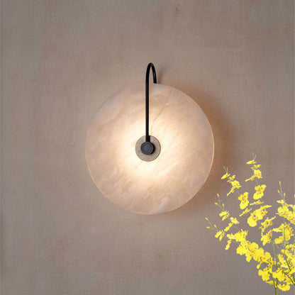 Lampada da Parete in Marmo Alabastro con LED Toshiba style