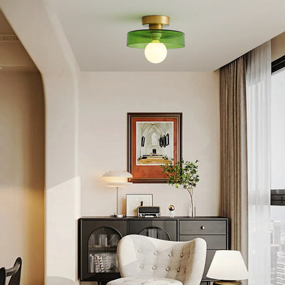 Lustre Murano de Style Bauhaus pour Plafond élégante