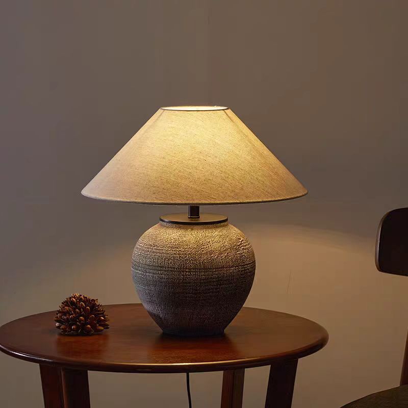 Elegant Ceramic Table Lamp with Soft Glow