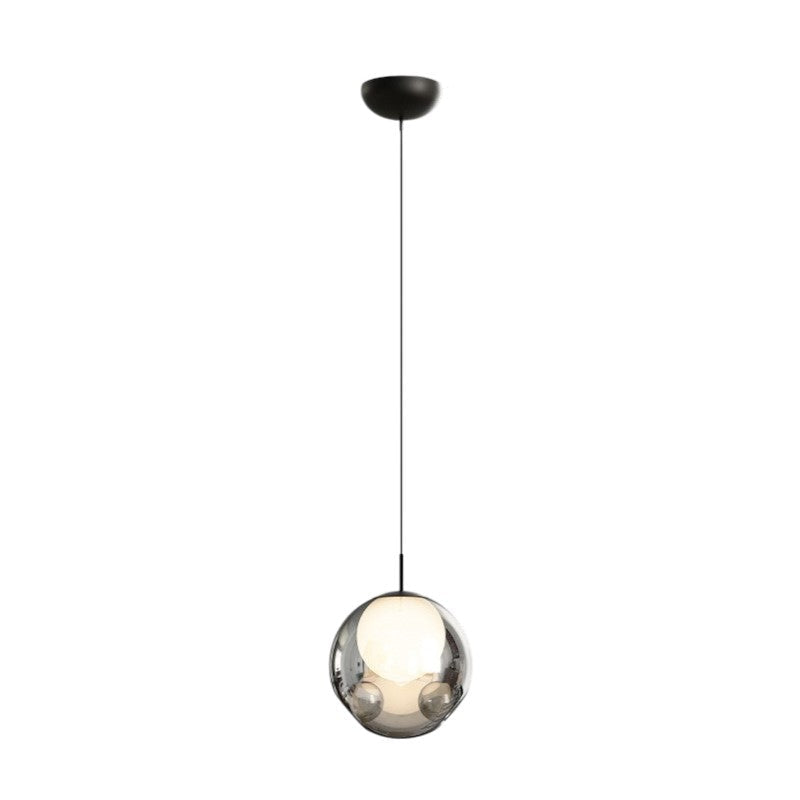Elegante Lampada Pendante in Vetro Italiano