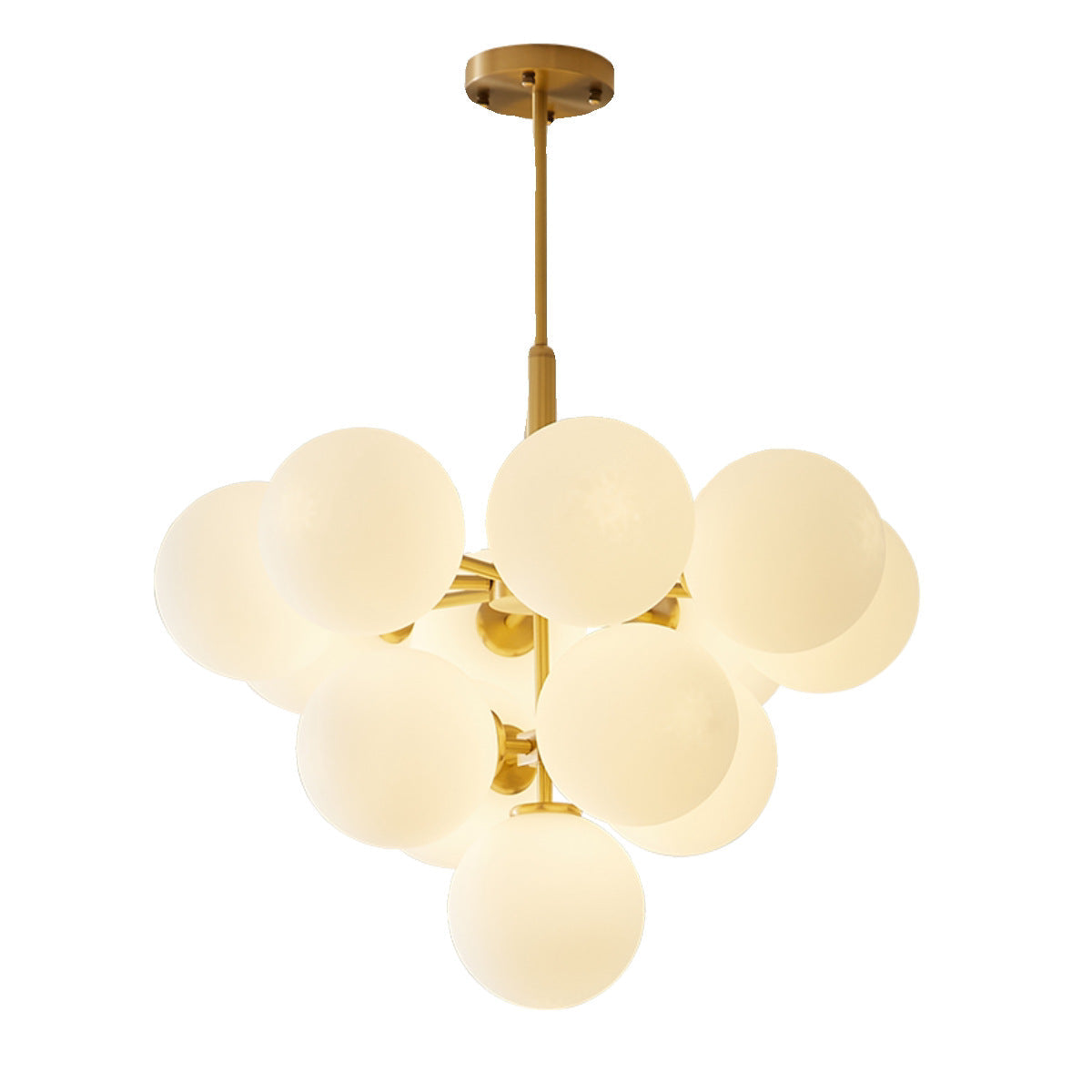 Modern Nordic Ball Chandelier - Elegant Ceiling Light Fixture